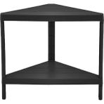 Carpe Kitchen Trend 2 Katlı Modüler Üçgen 34X46X41 cm Mutfak Rafı - Siyah
