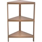 Carpe Kitchen Trend 3 Katlı Modüler Üçgen 34X46X71 cm Mutfak Rafı - Bej