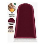 Carpetella 3 Cm Süngerli Ortopedik Lüks Kadife Seccade Düz Renk Desensiz Namazlık Kaymaz Tabanlı 70x120cm
