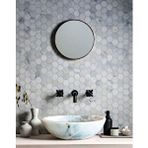 Carrara Beyaz Cilalı Mermer Çanak Lavabo Ntrvs33