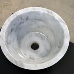 Carrara Marble Washbasin - 100% Natural Stone - Handmade with Love - AF-M