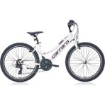 Carraro 24J Carraro Speed 242 Dağ Bisikleti - Beyaz Pembe Mor - 36 (Alüminyum) - Beyaz - Mor - Pembe
