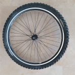 Carraro 26x2.10 Xlc Lastik+jant Tel Örülü Kalın Tekerlek Dağ V Fren Uyumlu