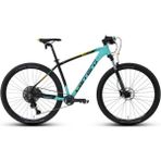 Carraro 27.5j Carraro Bıg 2711 Dağ Bisikleti - Mat Turkuaz Siyah Sarı - 44 Kadro