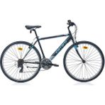 Carraro Active 280 28 Jant 21 Vites 52cm Şehir Bisikleti Mat Siyah-Koyu Gri-Yeşil - Füme - Kırmızı - 100