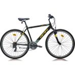 Carraro Active 290 28 Jant 21 Vites 52 cm V-Fren Kadın Şehir Bisikleti Mat Siyah - Sarı - Yeşil - Siyah - Gri - Yeşil