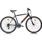 Carraro Active 290 V Fren 21 Vites 28 Jant Şehir Bisikleti Siyah Turuncu Mavi 49 Kadro