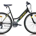 Carraro Active 292 28 Jant 40 CM Kadro 21 Vites V FREN Şehir Bisikleti MAT SİYAH SARI YEŞİL(GREENWAY BİİSİKLET)