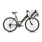 Carraro Active 292 V Fren 21 Vites 28 Jant Siyah Açık Turkuaz 46 Kadro Şehir Bisikleti