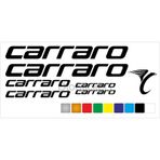 Carraro Bisiklet Kadro Sticker Seti Premium Kalite