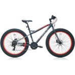 Carraro Bufalo 26 Jant Shimano Vites Disk Fren Fat Bike Dağ Bisiklet - Antrasit