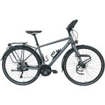 Carraro Cr-T World 28 Jant Tur Bisikleti 51 Kadro (Mat Antrasit Siyah Kırmızı)