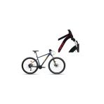 Carraro Crx 924 Erkek Dağ Bisikleti 400H Hd 29 Jant 24 Vites Karanlık Mor Kırmızı - Çok Renkli