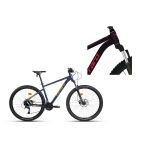 Carraro Crx 924 Erkek Dağ Bisikleti 400H Hd 29 Jant 24 Vites Karanlık Mor Kırmızı