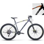 Carraro Daytona 730 27,5 Jant 12 Vites Siyah Gümüş Turuncu Dağ Bisikleti
