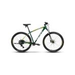 Carraro Daytona 909 29" Jant 9 Vites 44 cm Dağ Bisikleti - Koyu Yeşil - Sarı - Beyaz