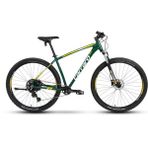 Carraro Daytona 909 9-V HD Koyu Yeşil Sarı Beyaz 52 cm Dağ Bisikleti