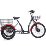 Carraro E-Line ePack 2.1 Unisex 410H Nex-3 HD Mat Siyah Kırmızı Gri Elektrikli Bisiklet