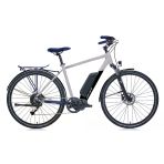 Carraro E-Time Mars 28 Jant Hd Elektrikli Bisiklet (Mat Gümüş Siyah Mavi)