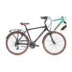 Carraro Elite 804 V Fren 24 Vites 28 Jant Şehir Bisikleti Turkuaz Kahve 52 Kadro