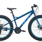 Carraro Fat Bike Hd Fren 21 Vites 26 Jant Fat Bike Bisiklet Mat Koyu Mavi Açık Mavi 43 Kadro
