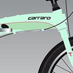Carraro Flexı 108 8 Vites Katlanır Bisiklet -Shimano Acera Vites Açık Yeşil