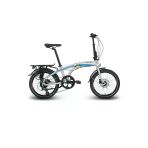 Carraro Flexi 108 HD 320H V 20 Jant 8 Vites Gümüş Turkuaz Bukalemun Siyah Kırmızı Katlanır Bisiklet