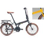 Carraro Flexi 121 20 Jant Katlanabilir Bisiklet - Sarı - Siyah - Bakır