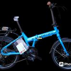 Carraro Flexi 121 Hd 21 Vites Hidrolik Disk Fren Full Shimano Katlanır Bisiklet Mavi