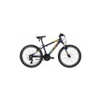 Carraro Force 400 24 Jant 32.5 CM Kadro 21 Vites V Fren Mat Petrol Kırmızı-Turuncu Dağ Bisikleti