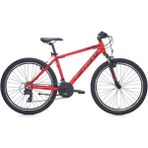 Carraro Force 400 Erkek Dağ Bisikleti 325H V 24 Jant 21 Vites Mat Kırmızı Siyah Beyaz - Kırmızı - Siyah