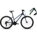 Carraro Force 601 21-V Vb Dağ Bisikleti - Mat Koyu Yeşil-Açık Yeşil-Pembe - 43 cm