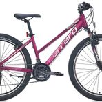 CARRARO FORCE 601 26 Jant 38 KADRO 21 VİTES V FREN, Mat Mürdüm-Pembe (GREENWAY BİSİKLET)