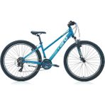 Carraro Force 701 27.5 Jant 21 Vites 43 cm V-Fren Mat Turkuaz Beyaz Siyah Krom Dağ Bisikleti