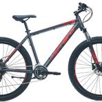 Carraro Force 770 27,5 Jant 27 Vites Hidrolik disk fren 432H Dağ Bisikleti Mat Antrasit Kırmızı Gümüş(GREENWAY BİSİKLET)