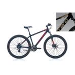 Carraro Force 770C 18-V HD Mat Siyah Altın Bakır Kırmızı 48 cm Dağ Bisikleti