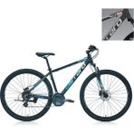 Carraro Force 950 29 Jant Dağ Bisikleti (Mat Antrasit Gri Kırmızı) 48 Kadro - Antrasit - Gri