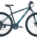 Carraro Force 950 Erkek Dag Bısıkletı 480H Hd 29 Jant 24 Vıtes Mat Sıyah Mavı Acık Mavı Gumus