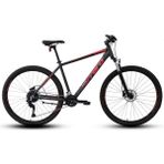 Carraro Force 970C Erkek Dağ Bisikleti 480H Hd 29 Jant 18 Vites Mat Antrasit Kırmızı Gümüş - Çok Renkli