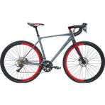 Carraro G0 Gravel Bisiklet Gri Kırmızı 55 cm - Gri - Kırmızı