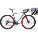 Carraro Gravel G0 500H 28" 16-V Md Mat Mavi-Siyah-Açık Yeşil Gravel Bisiklet - Mavi - Siyah