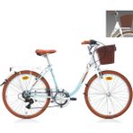 Carraro Juliana 24 7 Vites 24 Jant Şehir & Tur Bisikleti ( Beyaz, Bej, Kahverengi) - Beyaz - Bej
