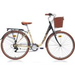 Carraro Julıana 26 26" 7-V Vb Siyah-Bej-Kahverengi 43CM - Bej - Kahverengi