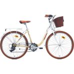 Carraro Juliana 26 Jant Dağ Bisikleti | 43 cm Kadro | 7 Vites | V-Fren | Beyaz Bej Kahverengi | Blc Bisiklet - Çok Renkli