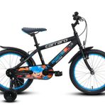 Carraro Monster 16 Alüminyum Kadro 16 Jant Siyah Gri Mavi Çocuk Bisikleti