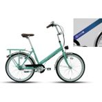 Carraro Poni 24 24 Jant 45 cm 3-V Vb Mavi-Mor-Beyaz-Bukalemun Şehir Bisikleti - Mor - Beyaz