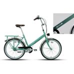 Carraro Poni 24 24 Jant 45 cm 3-V Vb Yeşil-Mavi-Mor-Beyaz-Bukalemun Şehir Bisikleti - Yeşil - Mavi