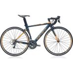 Carraro Race 022 28 Jant 16 Vites Kumpas Fren 56 cm Yol Bisikleti - Mat Lacivert, Açık Kahverengi