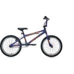 CARRARO RAVE BMX 20 Jant 270H Hareket Bisiklet - Mat Mavi - Mavi - Beyaz