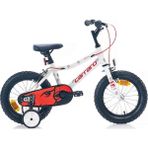 Carraro Red Eagle - 14 Jant Alüminyum Çocuk Bisikleti - Beyaz Kırmızı - Beyaz - Kırmızı